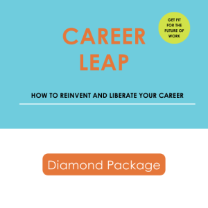 Promotional image of the Career Leap Online Course Diamond Package, showcasing premium professional development and career advancement opportunities